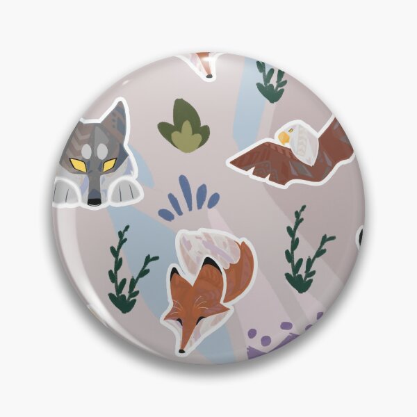 Aztec Animals Pin