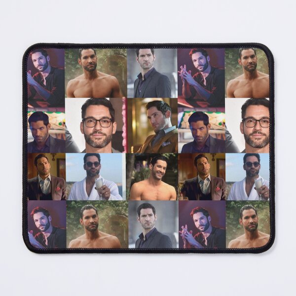 Lucifer Morningstar - Tom Ellis Mouse Pad