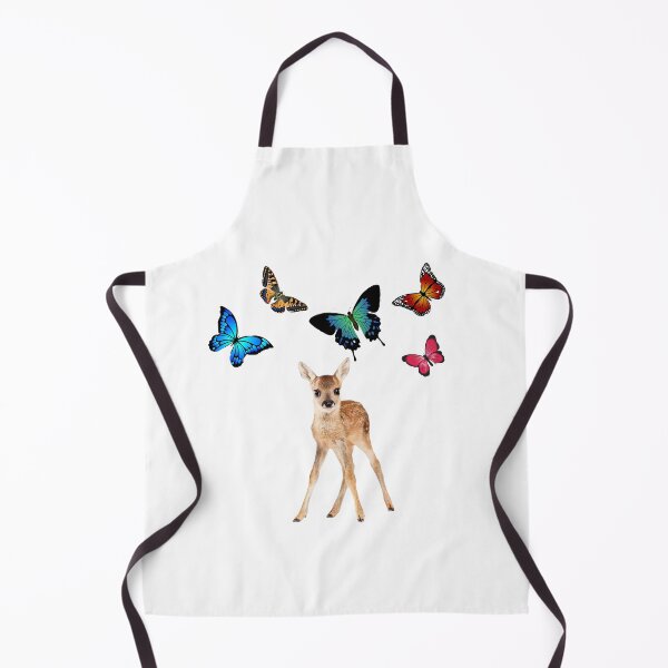 Item preview, Sofia Cute Baby Fawn With Butterflies  designed and sold by leea1l.