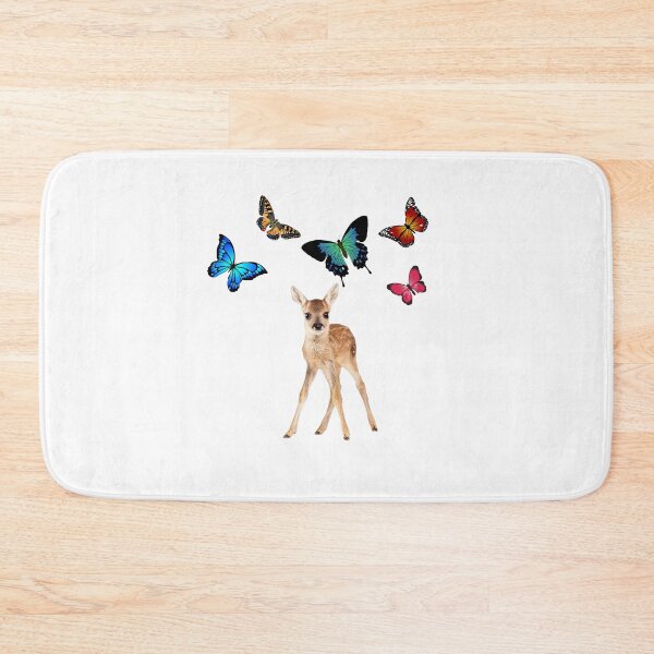 Item preview, Sofia Cute Baby Fawn With Butterflies  designed and sold by leea1l.