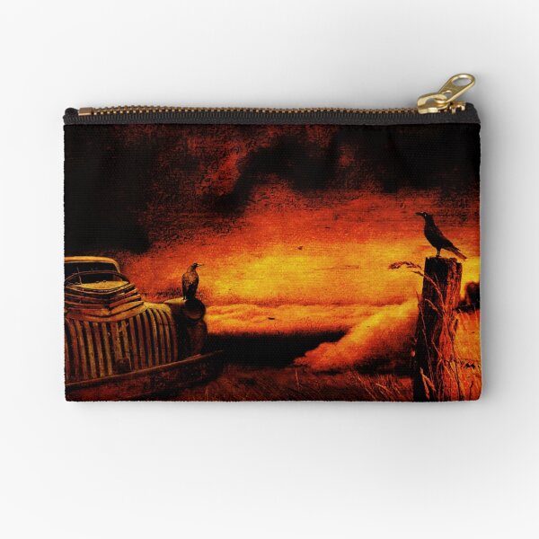 Truck Stop Hell, near Margate, Tasmania Zipper Pouch