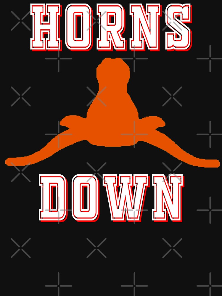 "Horns Down trending" Tshirt for Sale by loiquipope20 Redbubble