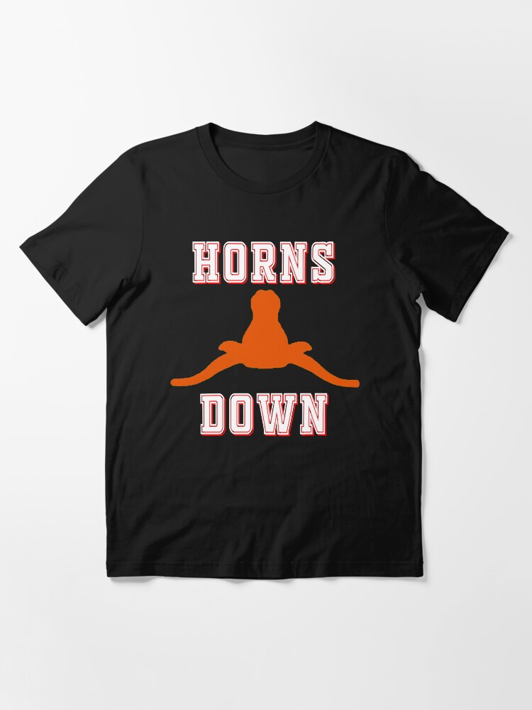 "Horns Down trending" Tshirt for Sale by loiquipope20 Redbubble