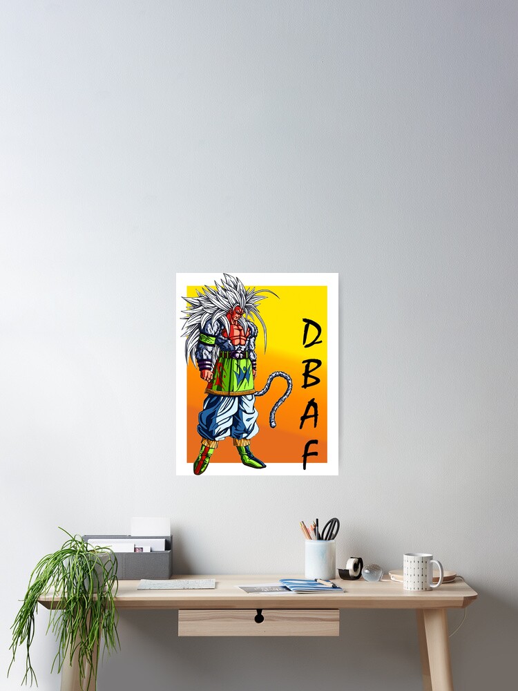 DBAF Goku Saiyan 5 (Color) | Photographic Print