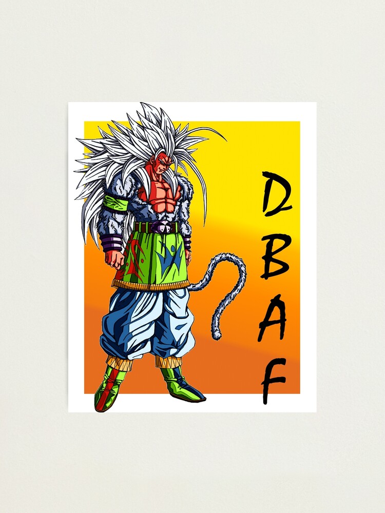 DBAF Goku Saiyan 5 (Color) | Photographic Print