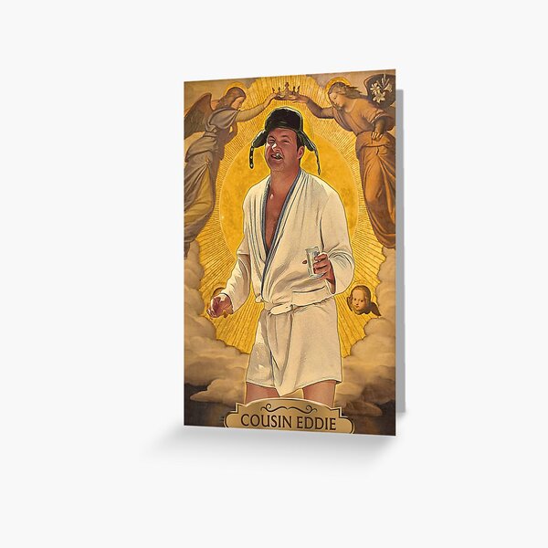 Item preview, Saint Cousin Eddie // Christmas Vacation Fan Art designed and sold by acquiesce13.