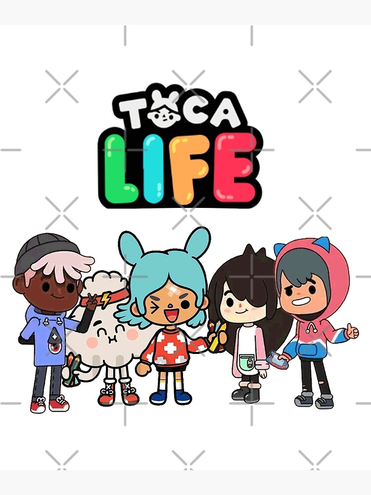 TOCA LIFE TOCA BOCA WORLD TOCA BOCA gifts for children gifts for video game  lovers Backpacks, Christmas gift for children Greeting Card for Sale by  Cuttie