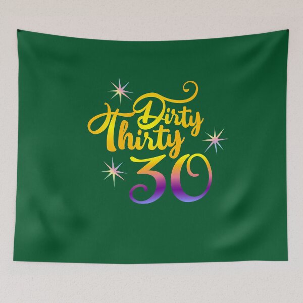 Item preview, Dirty Thirty Him Her Thirtieth Invitation designed and sold by Hanna Kovalchuk.