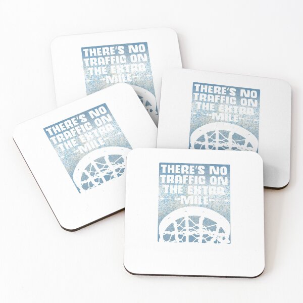 Item preview, Theres no traffic on the extra mile Design designed and sold by sebastian3210.