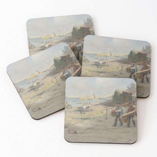 Item preview,  The Old Slip Newlyn 1908 - Harold Harvey designed and sold by Vintage Designs +.