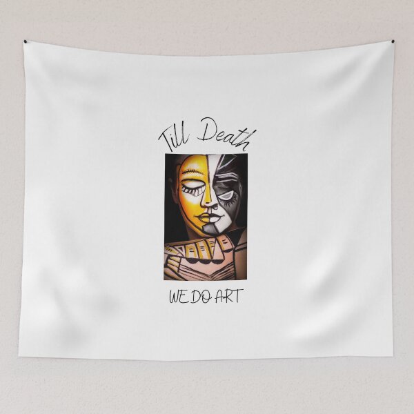 Item preview,  Till Death We Do Art Essential T-shirt Gift For Artists For Art Lovers  designed and sold by Harmonystore.