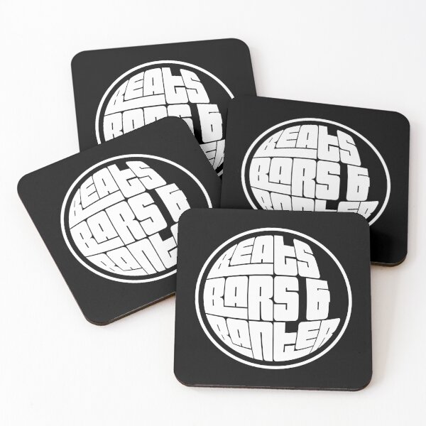 Item preview, Beats, Bars and Banter - Monochrome designed and sold by BLICK-DESIGNS.