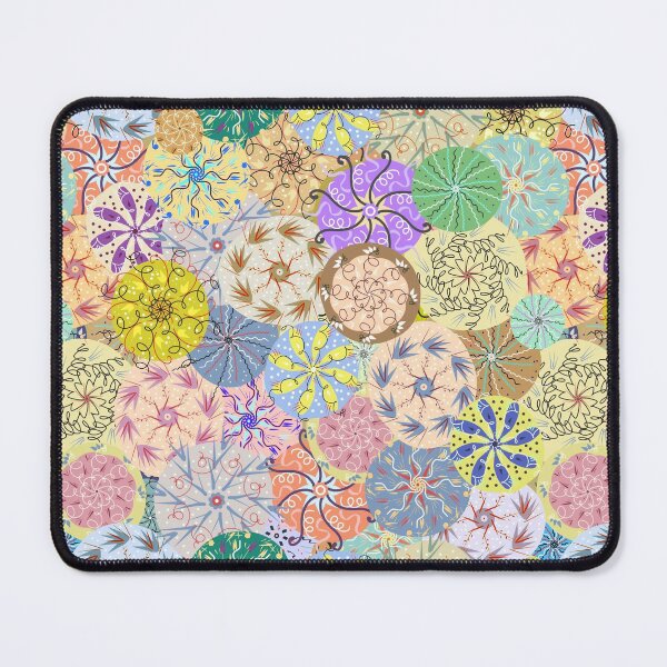 Item preview, Sea-Urchins and Anemones in yellow, orange and blue designed and sold by BinkyMcKee.