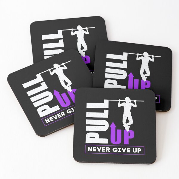 Item preview, Pull Up Never Give Up Women Calisthenics designed and sold by StrongShirts.