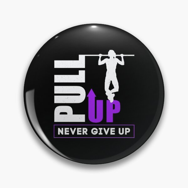 Item preview, Pull Up Never Give Up Women Calisthenics designed and sold by StrongShirts.