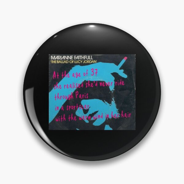 Item preview, The Ballad Of Lucy Jordan lyrics on cover designed and sold by ScarletCanary.