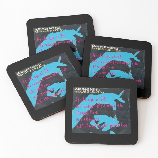 Item preview, The Ballad Of Lucy Jordan lyrics on cover designed and sold by ScarletCanary.