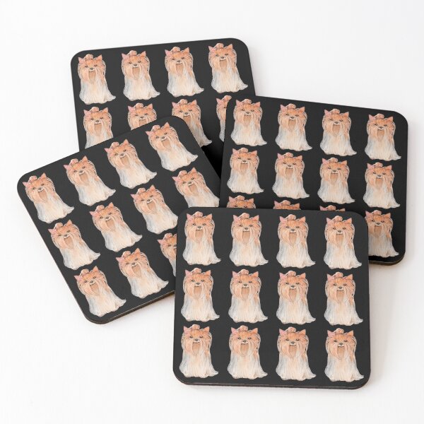 Item preview, Yorkshire terrier dog cute pattern designed and sold by Maful.