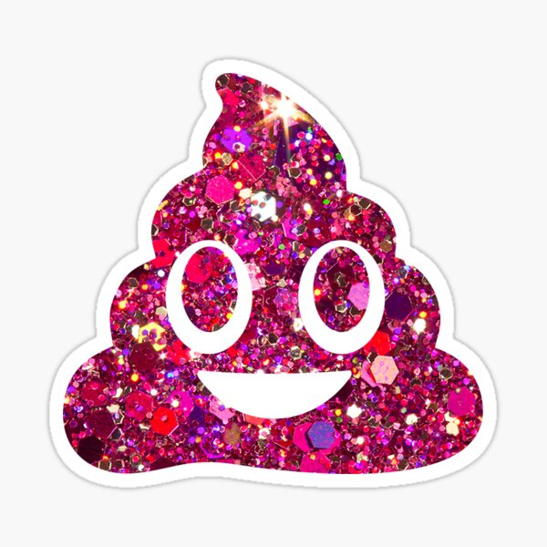 Item preview, Glitter Poop Emoji designed and sold by Ladiii.