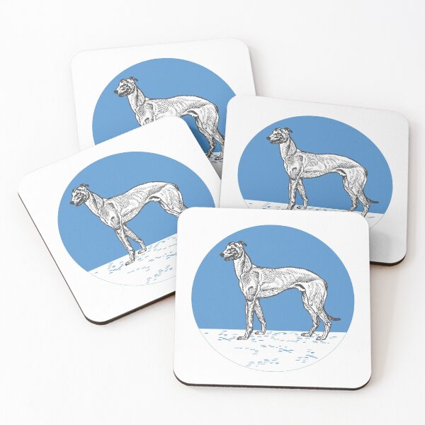Item preview, Greyhound Drawing by Moriz Jung - Remastered Hound Dog designed and sold by Kahume.