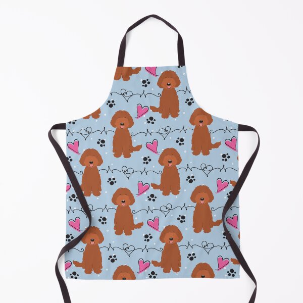 Item preview, LOVE Red Labradoodle designed and sold by Lulupainting.
