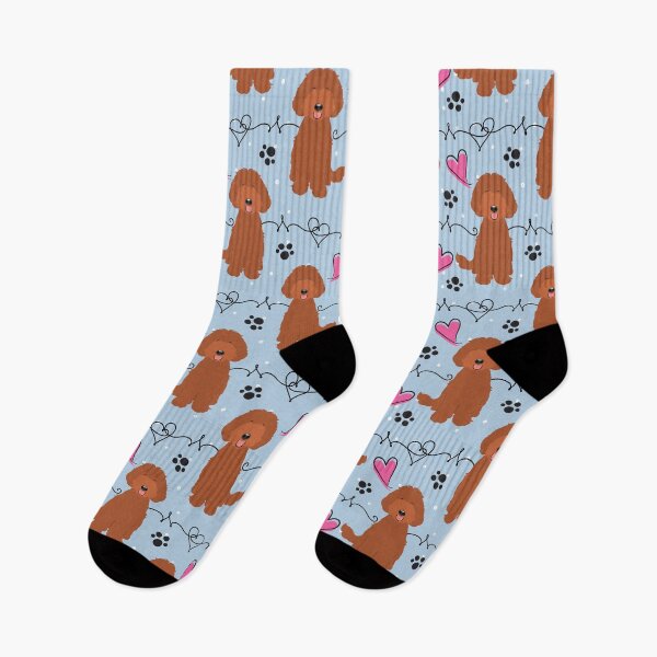 Item preview, LOVE Red Labradoodle designed and sold by Lulupainting.