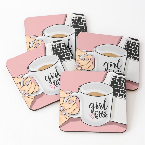 Item preview, "GIRL BOSS" illustration designed and sold by artsbyfatma.