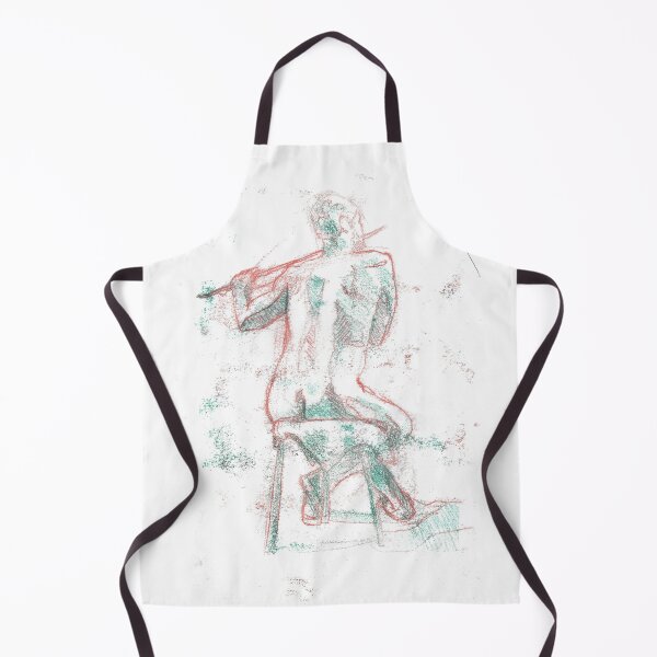 Item preview, nude man drawing designed and sold by Arthur Loeuil.