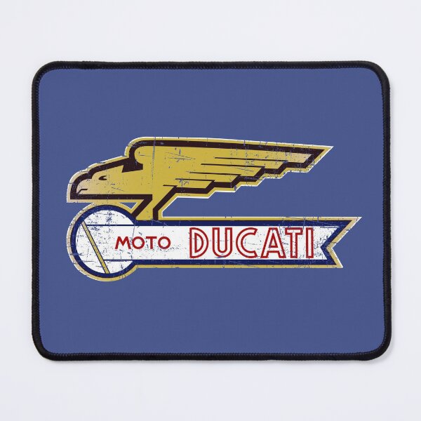 Item preview, Ducati Moto Vintage Distressed Logo Type 2 designed and sold by fmDisegno.