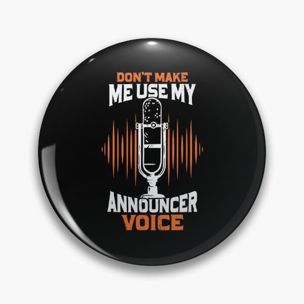 Item preview, Funny Radio Public Address Announcer Gift designed and sold by Marcid95.