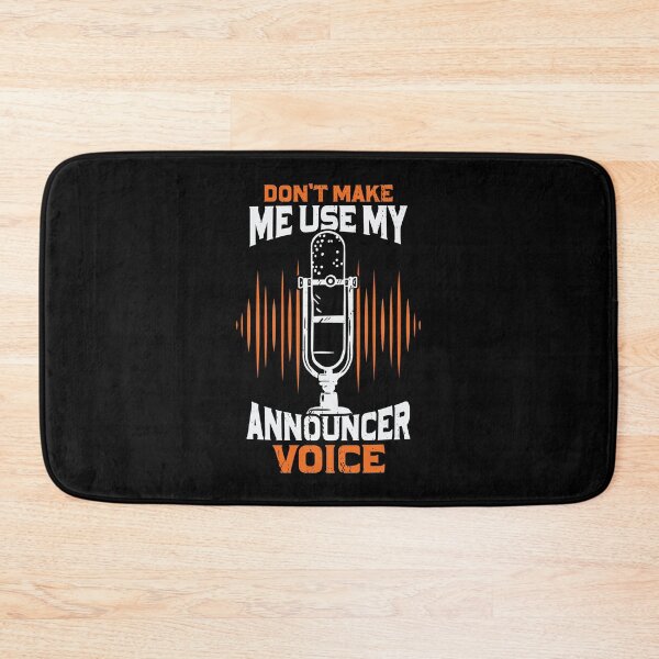 Item preview, Funny Radio Public Address Announcer Gift designed and sold by Marcid95.