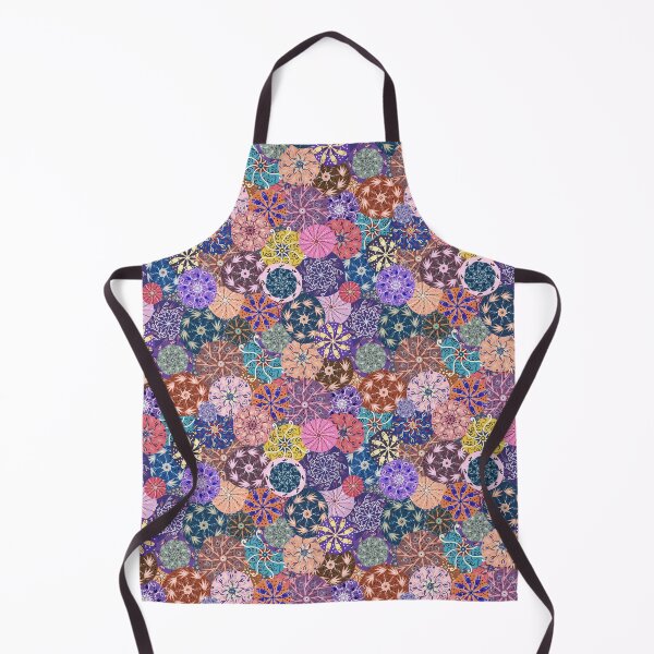 Item preview, Sea-Urchins and Anemones in deep blue and pink designed and sold by BinkyMcKee.