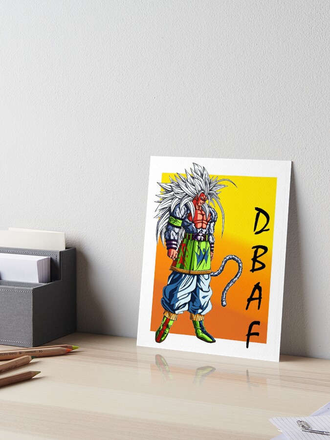 DBAF Goku Saiyan 5 (Color) | Photographic Print
