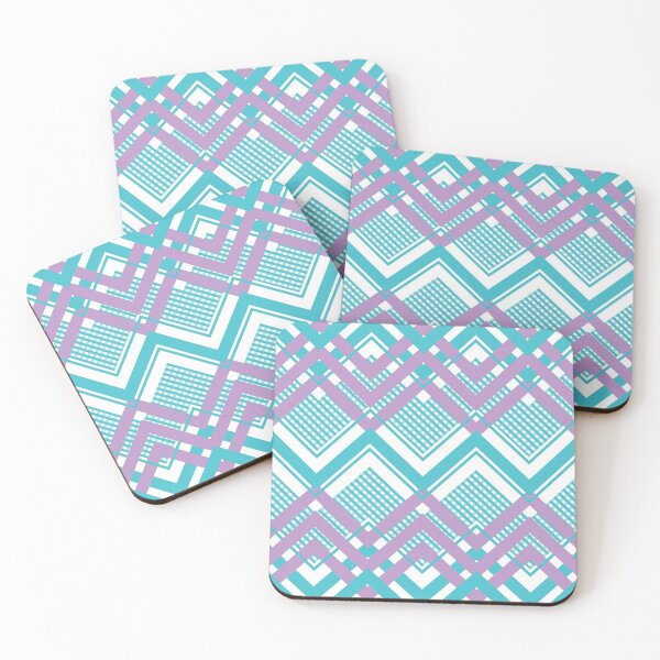 Item preview, Blue and lavender zig zag pattern designed and sold by BLMcreations.