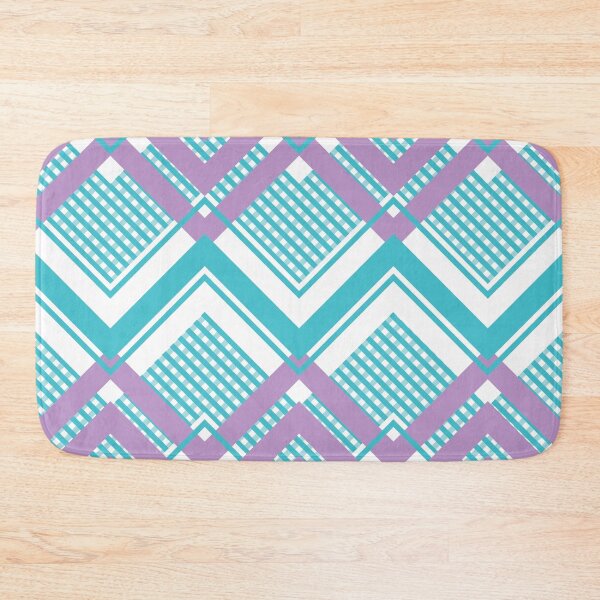 Item preview, Blue and lavender zig zag pattern designed and sold by BLMcreations.