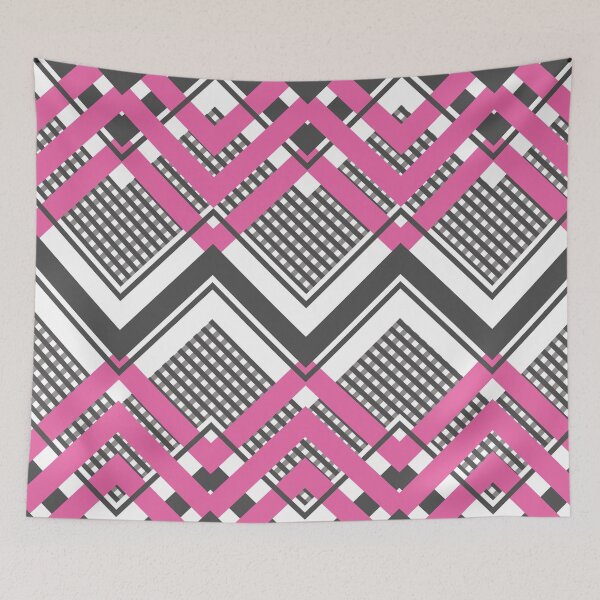 Item preview, Pink and gray zig zag pattern designed and sold by BLMcreations.