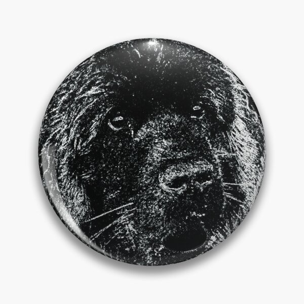 Item preview, Dog black and white crystal designed and sold by Moonyflower.