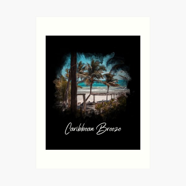Caribbean Breeze Art Print