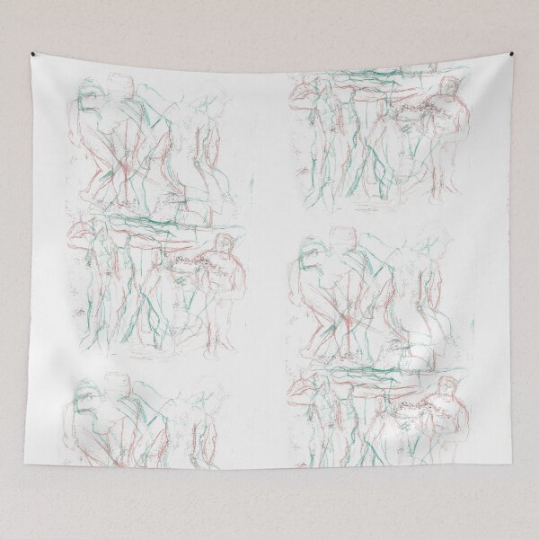 Item preview, nude woman drawing designed and sold by Arthur Loeuil.