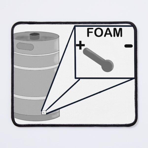Item preview, Beer keg foam control designed and sold by RickPostCo.