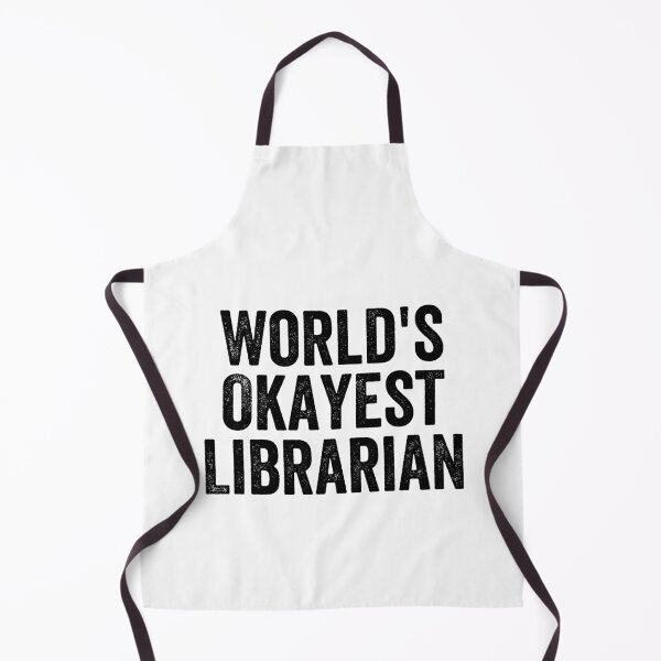 Item preview, World's Okayest Librarian Funny designed and sold by happinestSHOP.