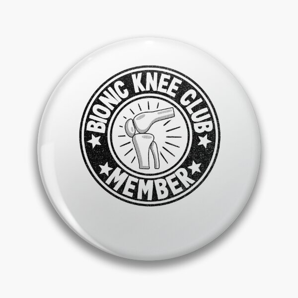 Item preview, Bionic Knee Club Member Knee Replacement Surgery Logo Funny designed and sold by Stronzi.