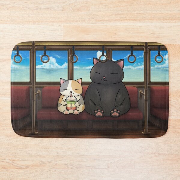 Item preview, Cats on Sea Train  designed and sold by Takeda-art.