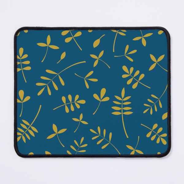 Item preview, Gold Leaves Design on Teal designed and sold by NataliePaskell.