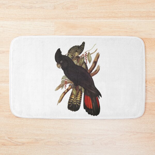 Item preview, Red Tailed and Yellow Tailed Black Cockatoo designed and sold by PaperParrot.