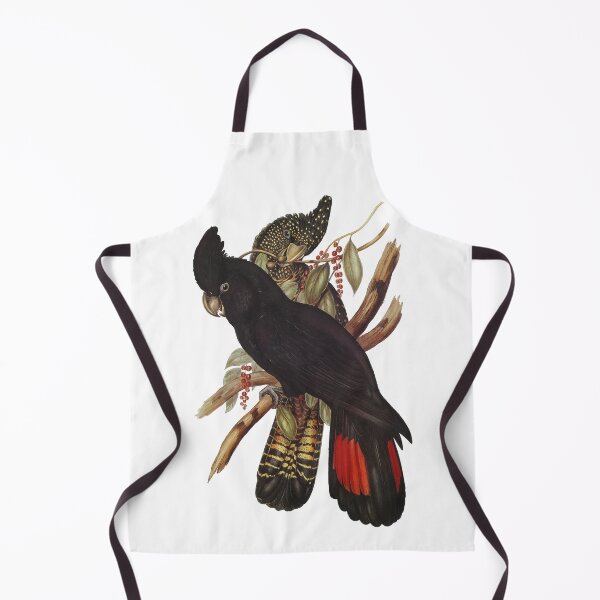 Item preview, Red Tailed and Yellow Tailed Black Cockatoo designed and sold by PaperParrot.