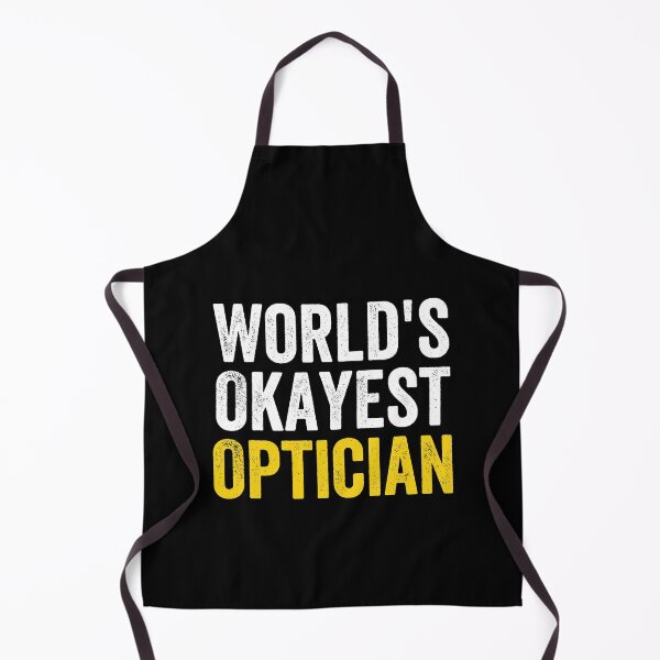 Item preview, World's Okayest Optician Funny designed and sold by happinestSHOP.