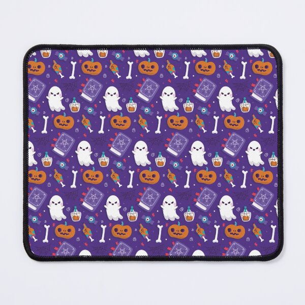 Item preview, Cute Halloween Pattern with scary characters designed and sold by anass002.