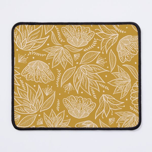 Artikelvorschau, Boho Blumen - Gold entworfen und verkauft von latheandquill.