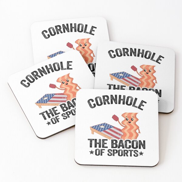 Item preview, Cornhole The Bacon Of Sports American Flag Board Corn Hole designed and sold by Stronzi.